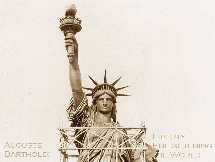 The statue of Liberty